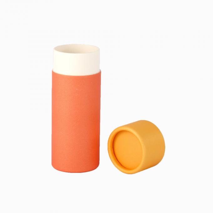 حاويات اسطوانة ورقية للأغذية منقوشة بطباعة CMYK 3