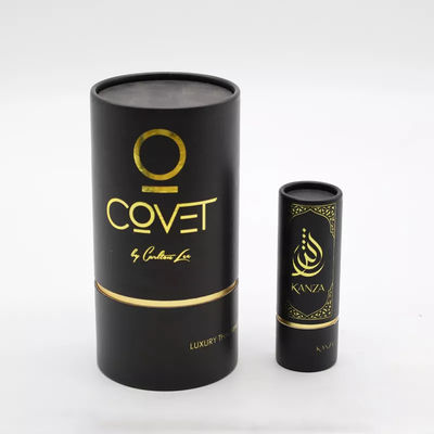 مخصص ختم الذهب شعار مستحضرات التجميل ورقة أنبوب التغليف لشمعة العطور