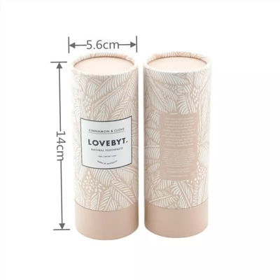 معجون الأسنان أنبوب التعبئة والتغليف طباعة صناديق التعبئة والتغليف المستديرة للعناية الشخصية التجميلية