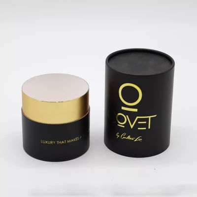 مخصص ختم الذهب شعار مستحضرات التجميل ورقة أنبوب التغليف لشمعة العطور