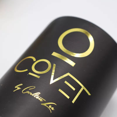 مخصص ختم الذهب شعار مستحضرات التجميل ورقة أنبوب التغليف لشمعة العطور